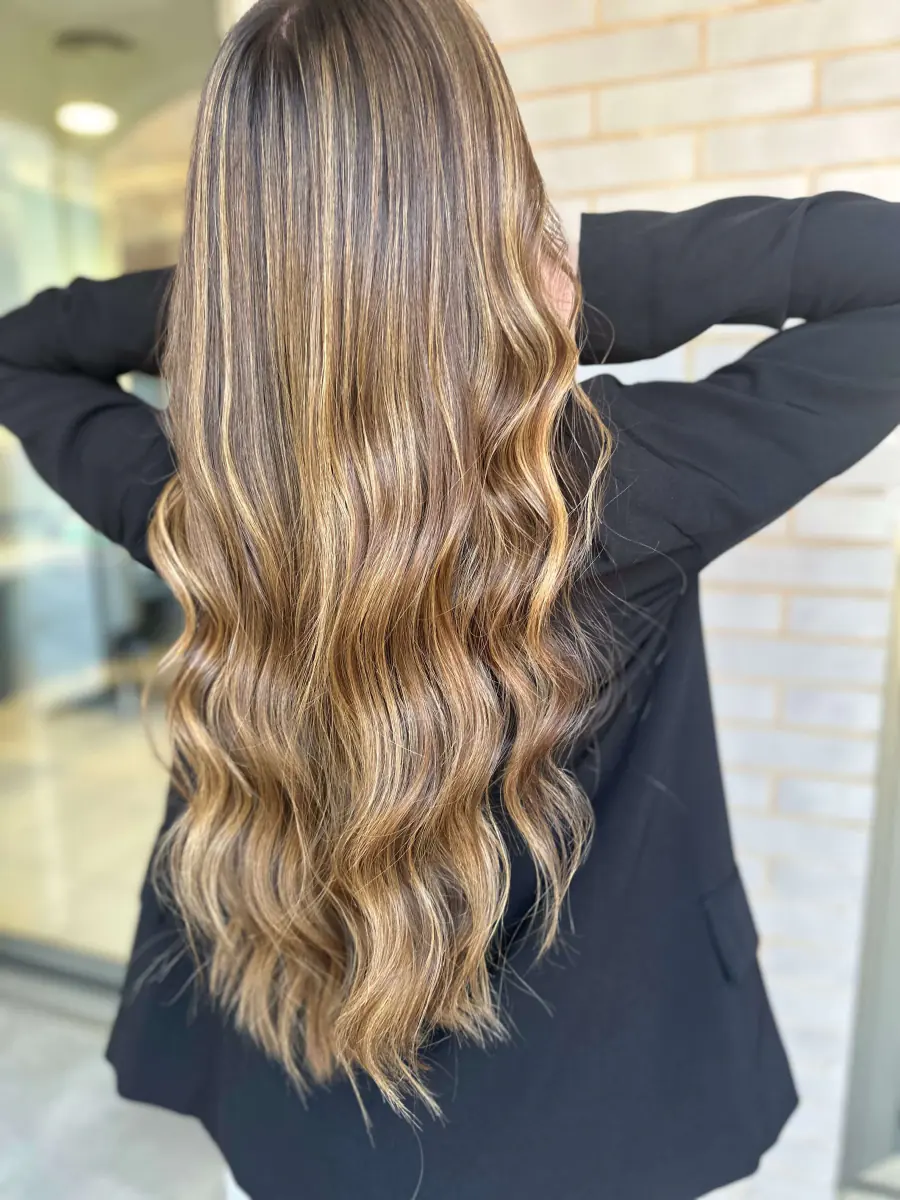Resultado de balayage personalizado realizado por Elles i Ells